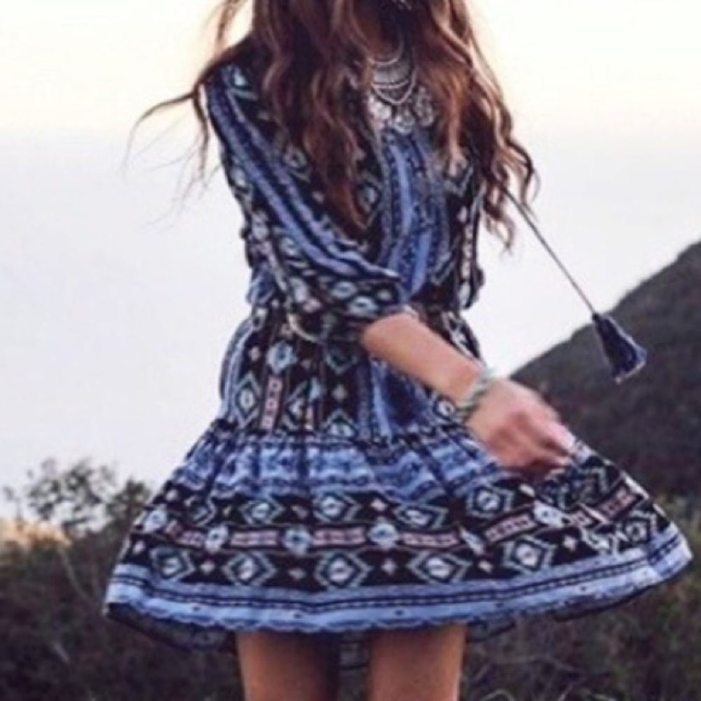 Anthropology Holding Horses Winter Moon Dress